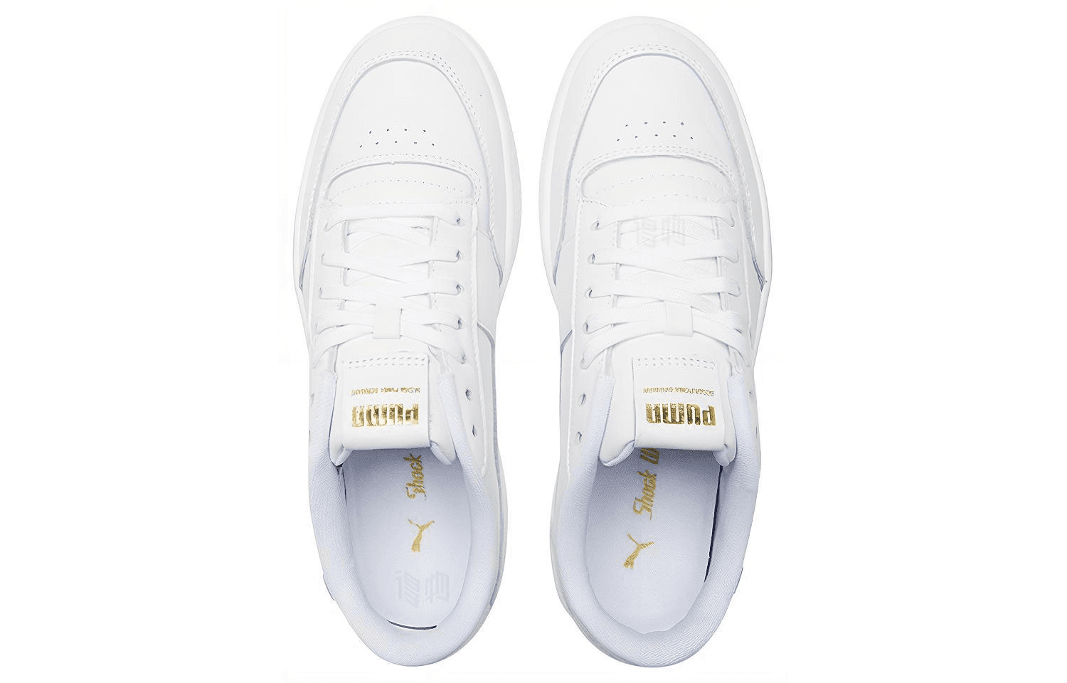 Кроссовки PUMA Ralph Sampson Mc Clean White Gold - изображение 4