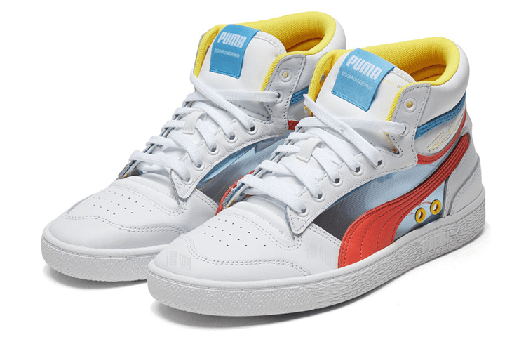 Кроссовки PUMA Ralph Sampson Mid Glass White - изображение 3