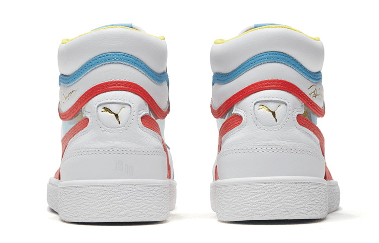 Кроссовки PUMA Ralph Sampson Mid Glass White - изображение 4