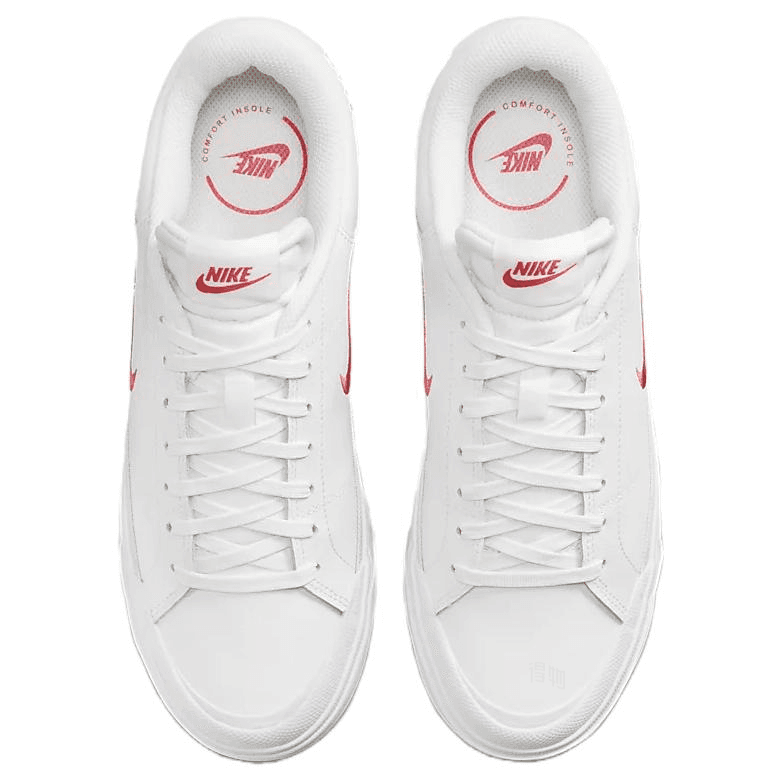 Кроссовки Nike Court Legacy White Red - изображение 3