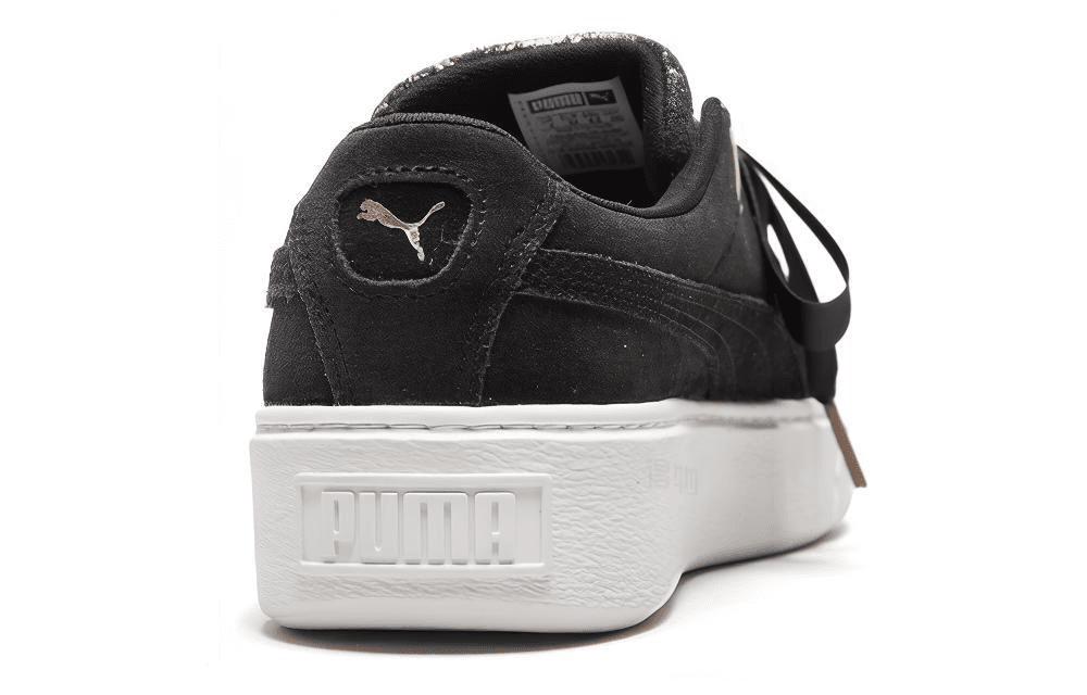 Кроссовки PUMA Platform Low Black Gold - изображение 4