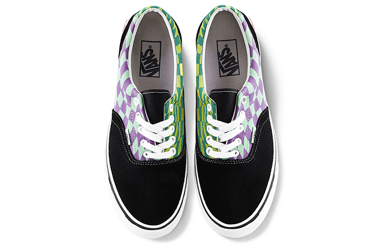 Кроссовки Vans Era Black Green Purple - изображение 4
