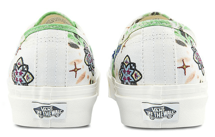 Кроссовки Vans Style 44 White Green - изображение 5