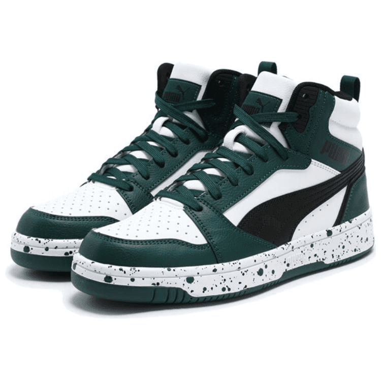 Кроссовки PUMA Rebound v6 White Green - изображение 3