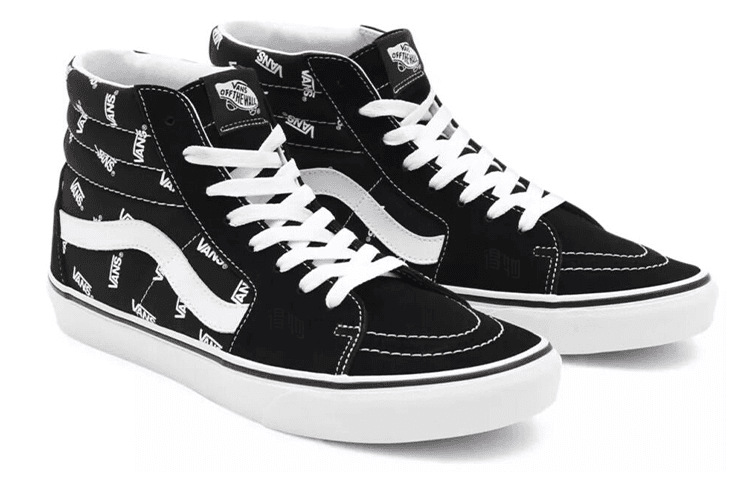 Кроссовки Vans SK8 High Top Carbon Black - изображение 2