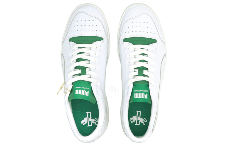 Кроссовки PUMA Ralph Sampson Low Dassler Legacy White Green - изображение 3