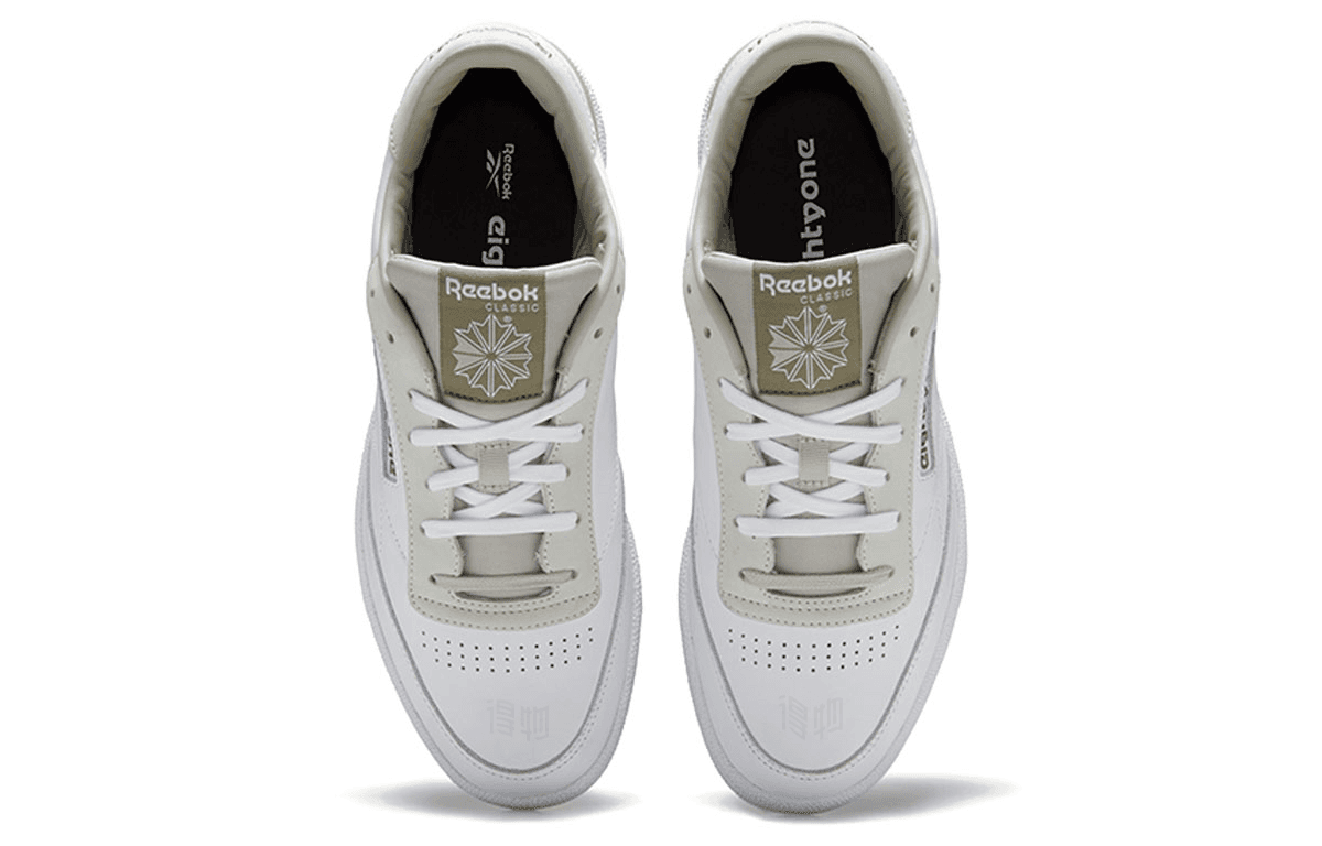 Кроссовки Reebok Club C 85 White Green - изображение 5