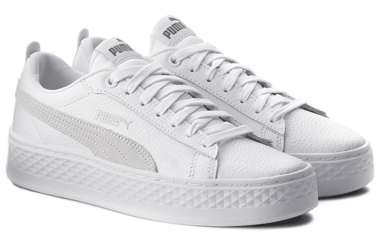 Кроссовки Puma Smash Platform Suede White - изображение 3