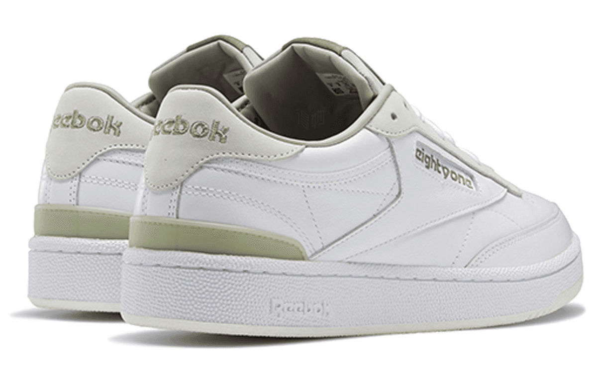Кроссовки Reebok Club C 85 White Green - изображение 4