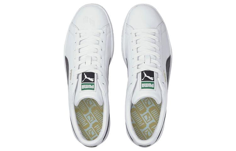 Кроссовки PUMA Basket Classic XXI White Black - изображение 3