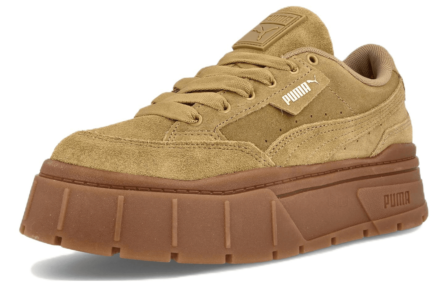 Кроссовки PUMA Mayze Stack Suede Brown - изображение 3