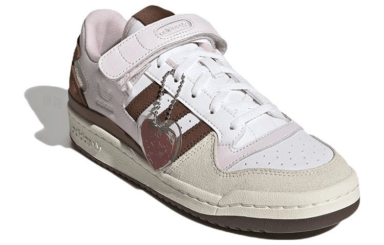 Кроссовки adidas Originals Forum Low White Brown Pink - изображение 3