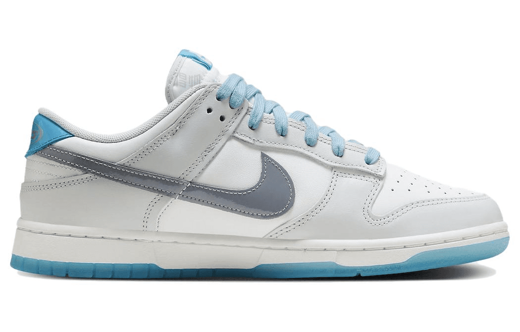Кроссовки Nike Dunk Low White Blue - изображение 2