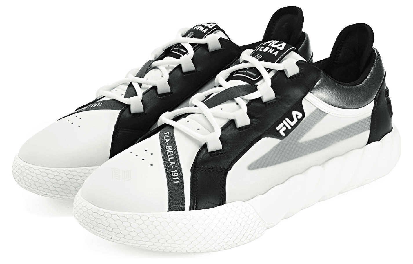 Кроссовки FILA Campos White Black - изображение 2