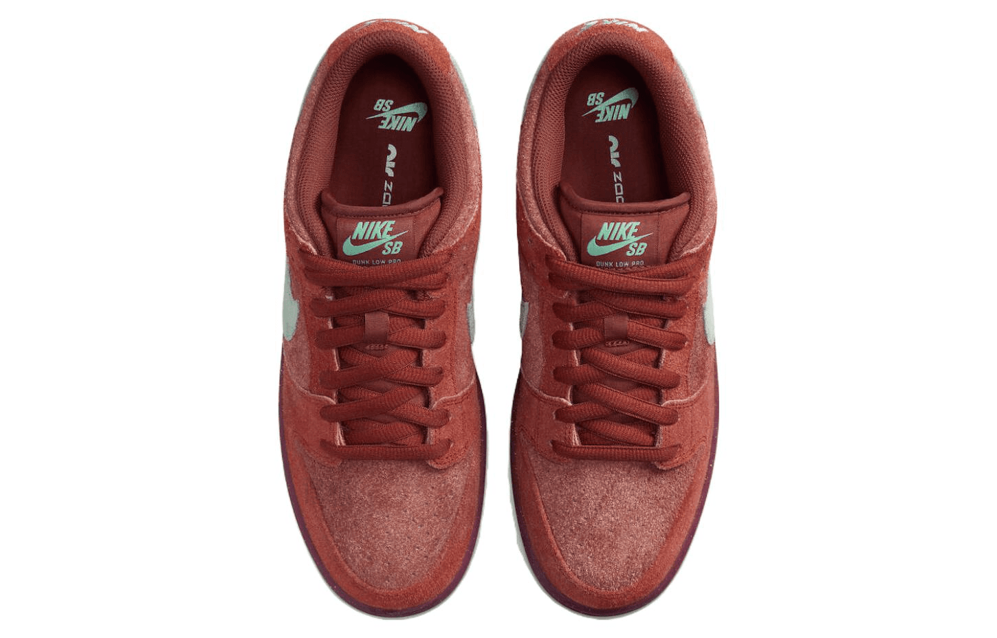 Кроссовки Nike Dunk SB "Mystic Red and Rosewood" — фото 4