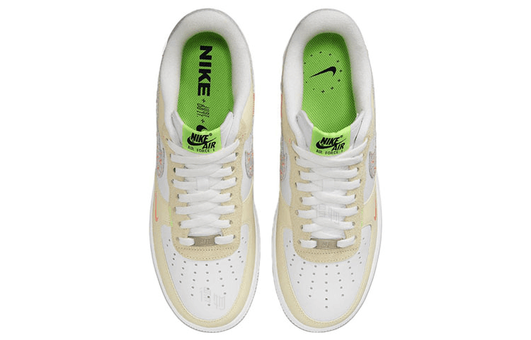 Кроссовки Nike Air Force 1 Low White Brown — фото 4
