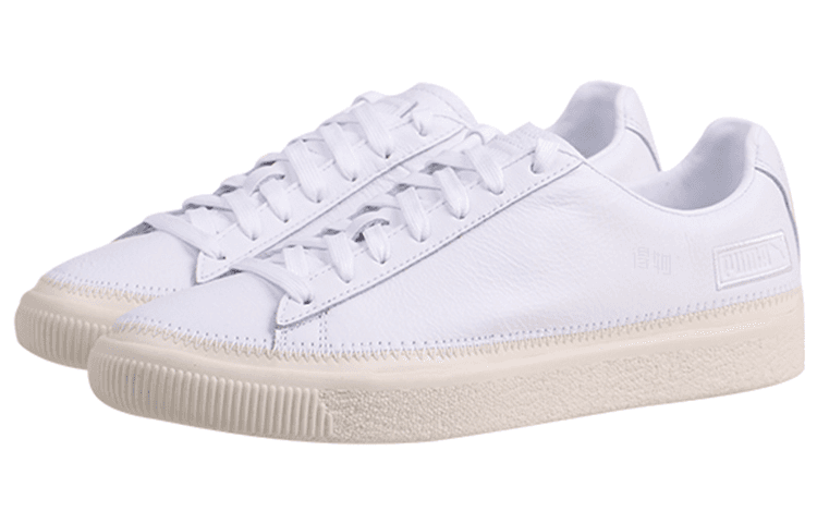 Кроссовки PUMA Basket Stitched White - изображение 3
