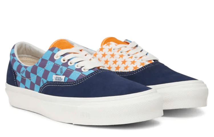 Кроссовки Vans Era LX PU Blue Orange - изображение 3