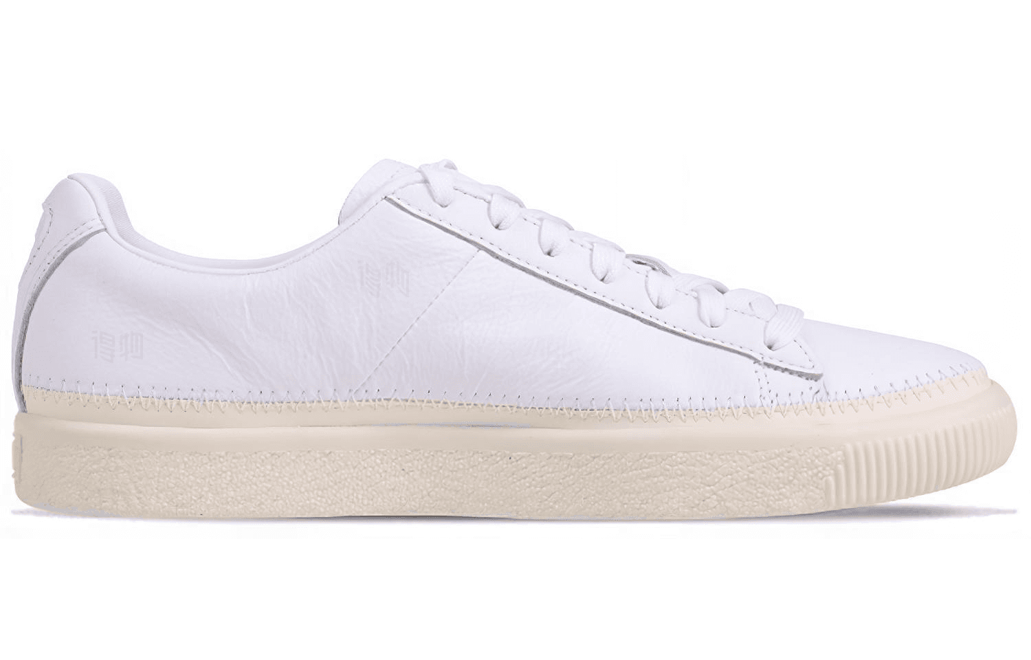 Кроссовки PUMA Basket Stitched White - изображение 2