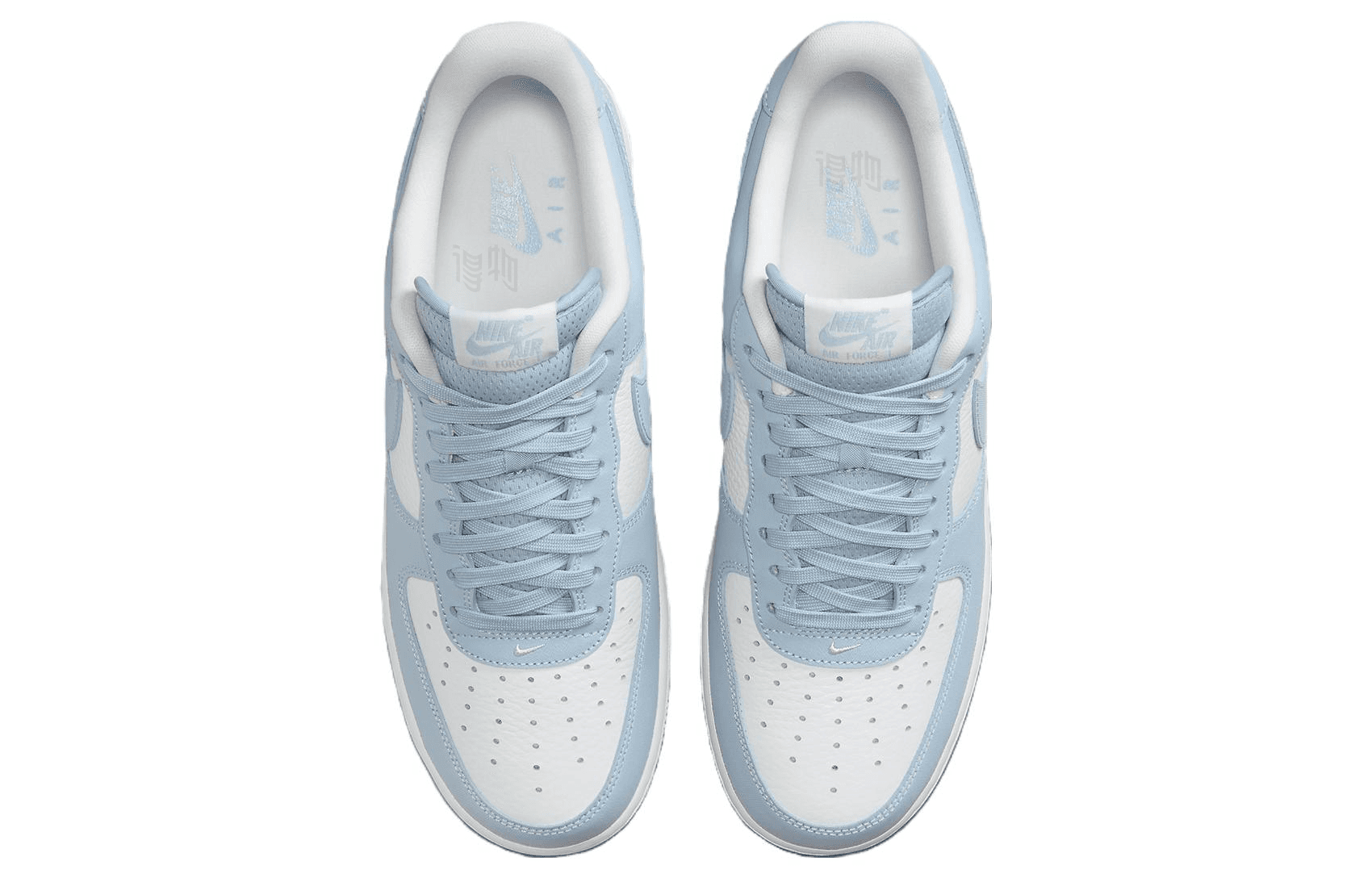 Кроссовки Nike Air Force 1 Low White Blue — фото 4