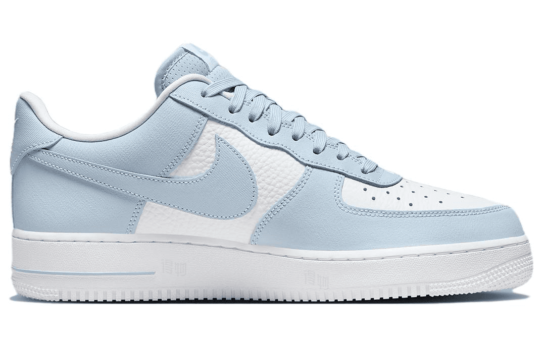 Кроссовки Nike Air Force 1 Low White Blue — фото 2