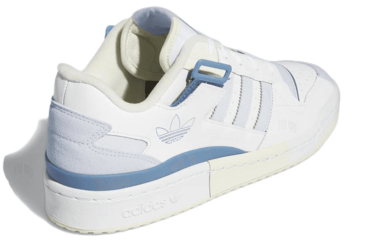Кроссовки adidas Forum Exhibit Low White Blue - изображение 4