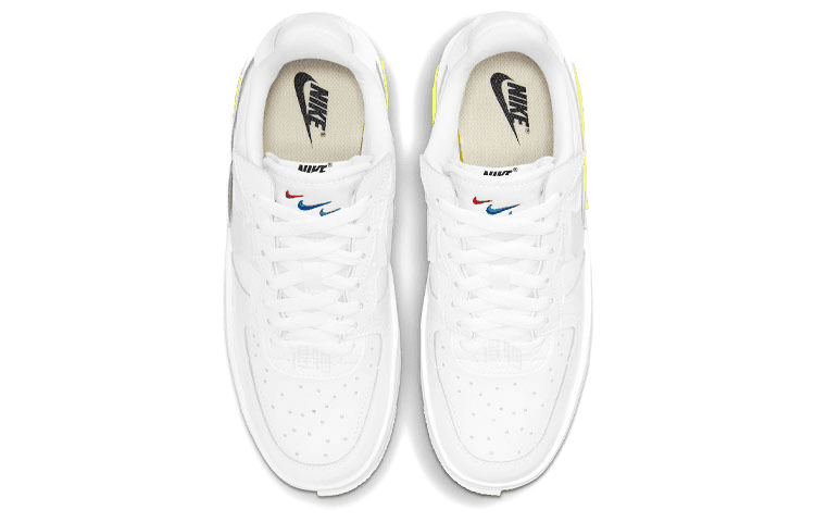 Кроссовки Nike Air Force 1 Fontanka White Yellow — фото 4