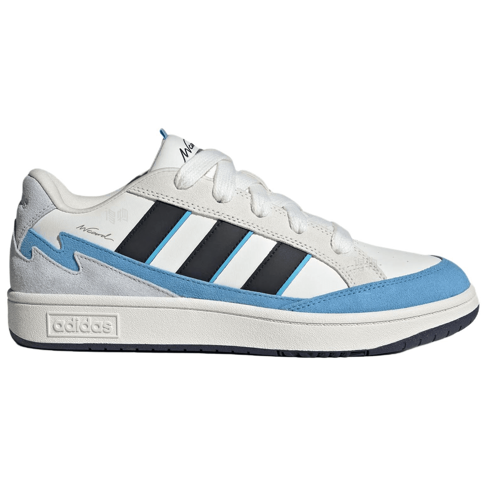 Кроссовки adidas WCARD ADV White Blue - изображение 2