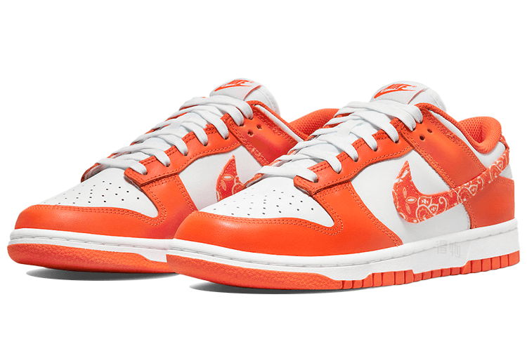 Кроссовки Nike Dunk Low ESS "Orange Paisley" — фото 3