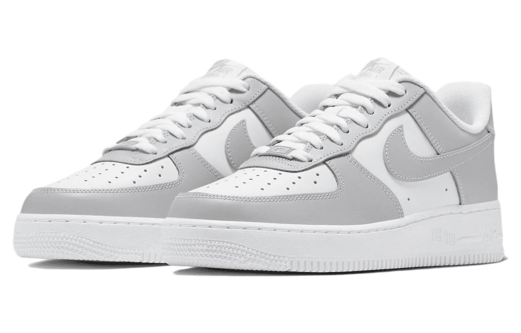 Кроссовки Nike Air Force 1 Low "White/Grey" — фото 3