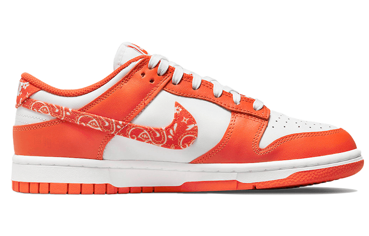 Кроссовки Nike Dunk Low ESS "Orange Paisley" — фото 2