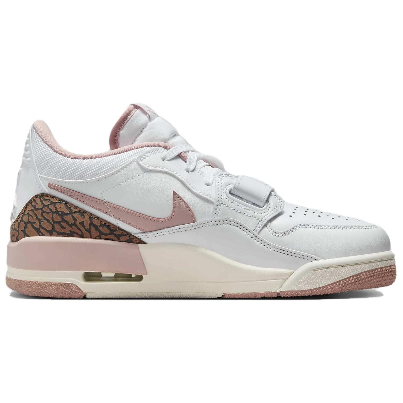 Ретро баскетбольные кроссовки Jordan Legacy 312 White Pink - изображение 2