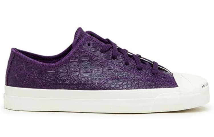 Кроссовки Pop Trading Company x Converse Jack Purcell Low Purple - изображение 2