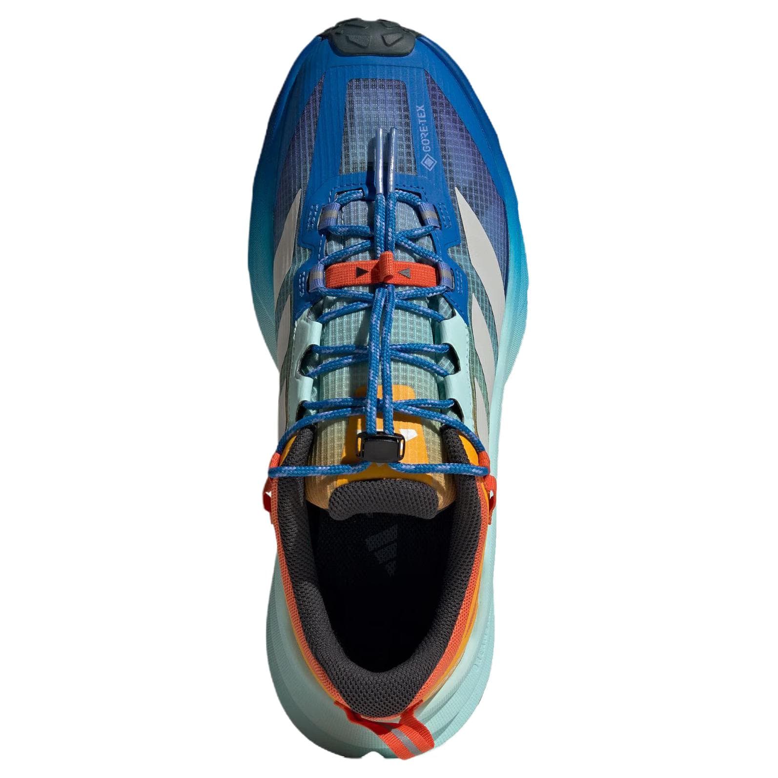Кроссовки Adidas FREE HIKER Противоскользящая Водонепроницаемая и Дышащая Походная обувь Унисекс Синяя - изображение 3