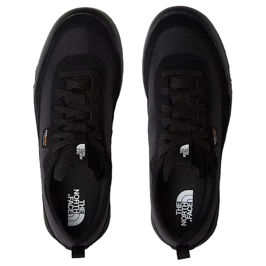 Кроссовки The North Face Clyffe Кожа Устойчивая к истиранию Дышащая Низкий Верх Уличная Обувь Унисекс Черный - изображение 5