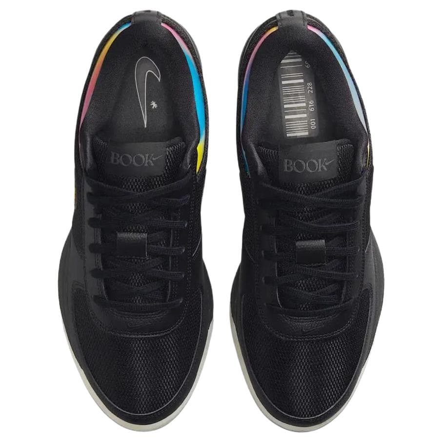 Кроссовки для баскетбола NIKE Book 1 Low Топ Баскетбольные кроссовки Мужской Черный - изображение 3