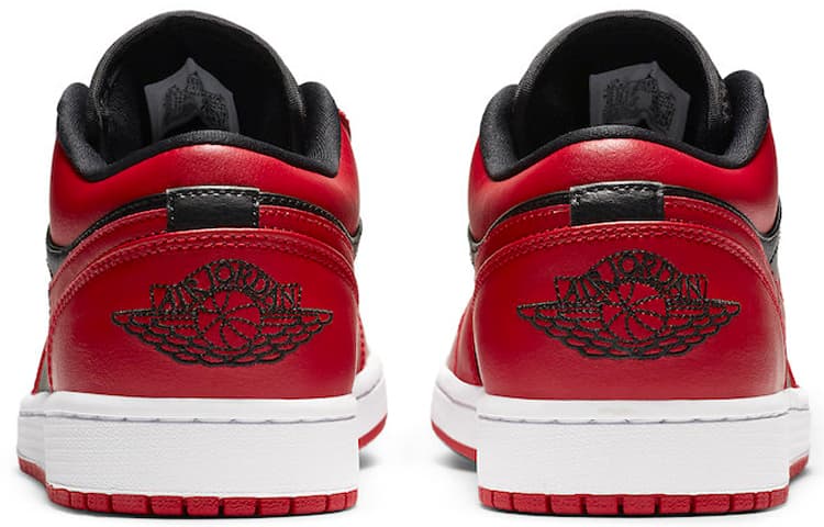 Ретро баскетбольные кроссовки Jordan Air Jordan 1 Low Varsity Red - изображение 5