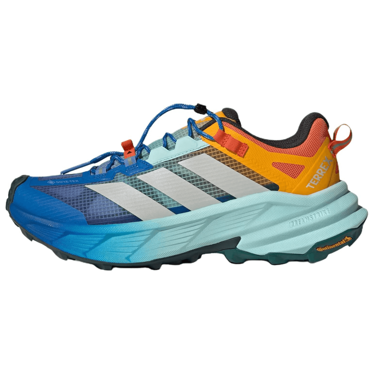Кроссовки Adidas FREE HIKER Противоскользящая Водонепроницаемая и Дышащая Походная обувь Унисекс Синяя - изображение 1