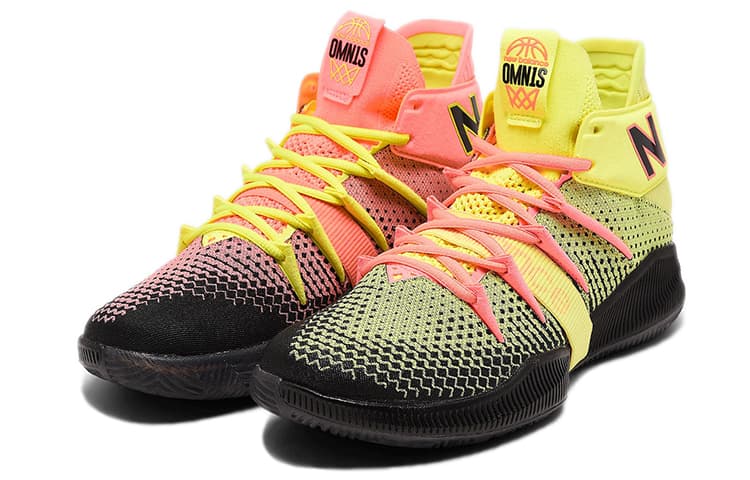 Ретро баскетбольные кроссовки New Balance OMN1S Kawhi Leonard Sunrise - изображение 3