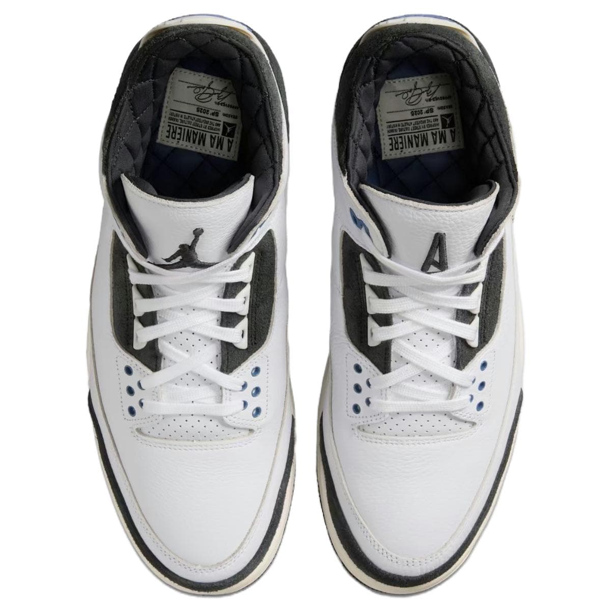 Ретро баскетбольные кроссовки Jordan Air Jordan 3 DIFFUSED BLUE - изображение 4