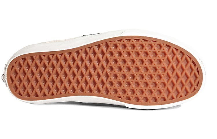 Кроссовки Vans Slip-On Sherpa Black White - изображение 6