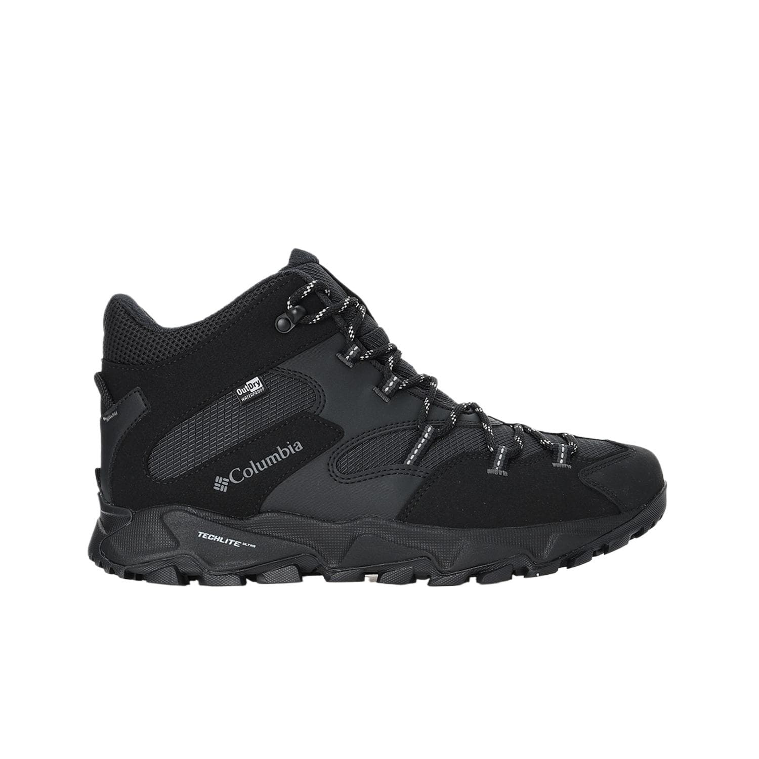 Кроссовки Columbia MID Топ Альпинистское приключение Обувь Мужская Черная Широкая Формат - изображение 2