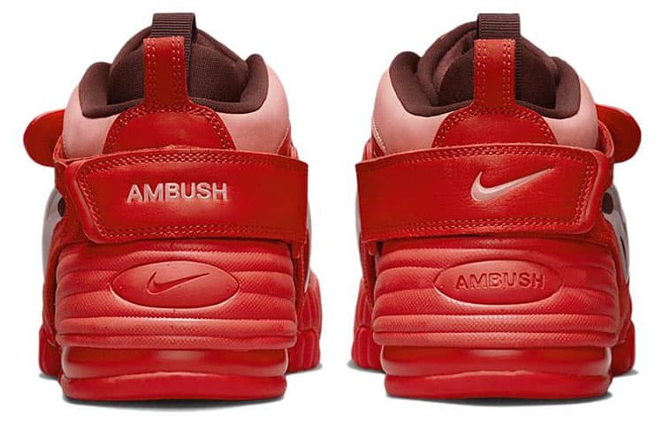 Ретро баскетбольные кроссовки AMBUSH x Nike Air Adjust Force SP "Orange" - изображение 5