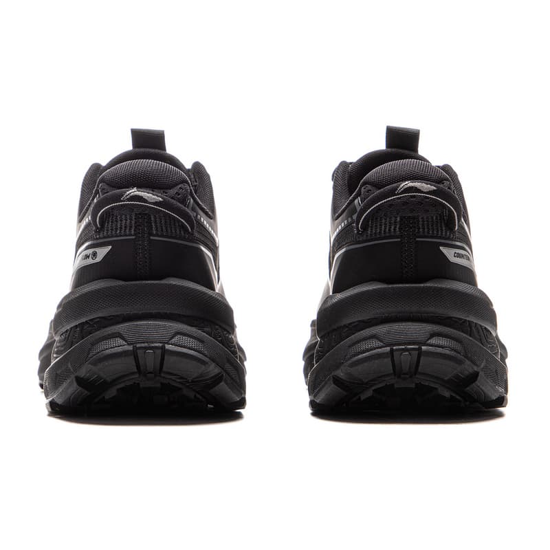 Кроссовки Li NING Outdoor CounterFlow Xingchuan ТПУ (TPU) Low Топ Походная обувь Унисекс Черный - изображение 5