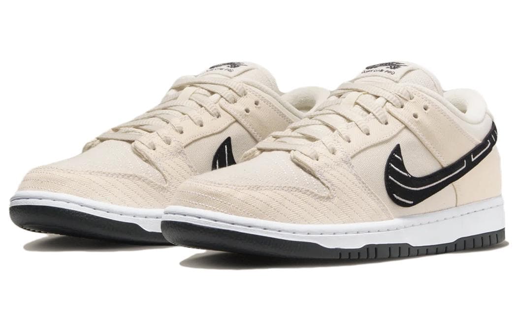 Кроссовки Albino & Preto x Nike Dunk SB Pro "Pearl White" - изображение 3