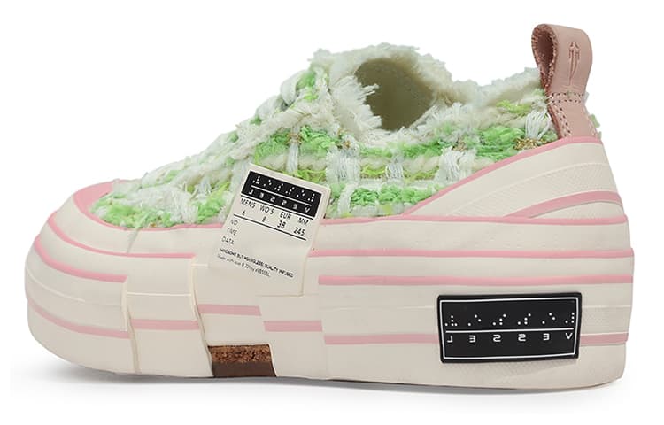 Кеды xVESSEL G.O.P. Lows "Grass Tweed" - изображение 9
