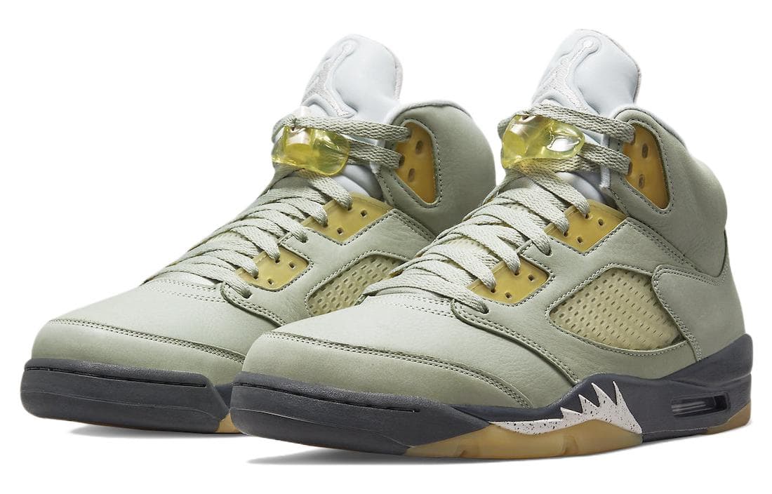Ретро баскетбольные кроссовки Jordan Air Jordan 5 Retro "Jade" - изображение 3