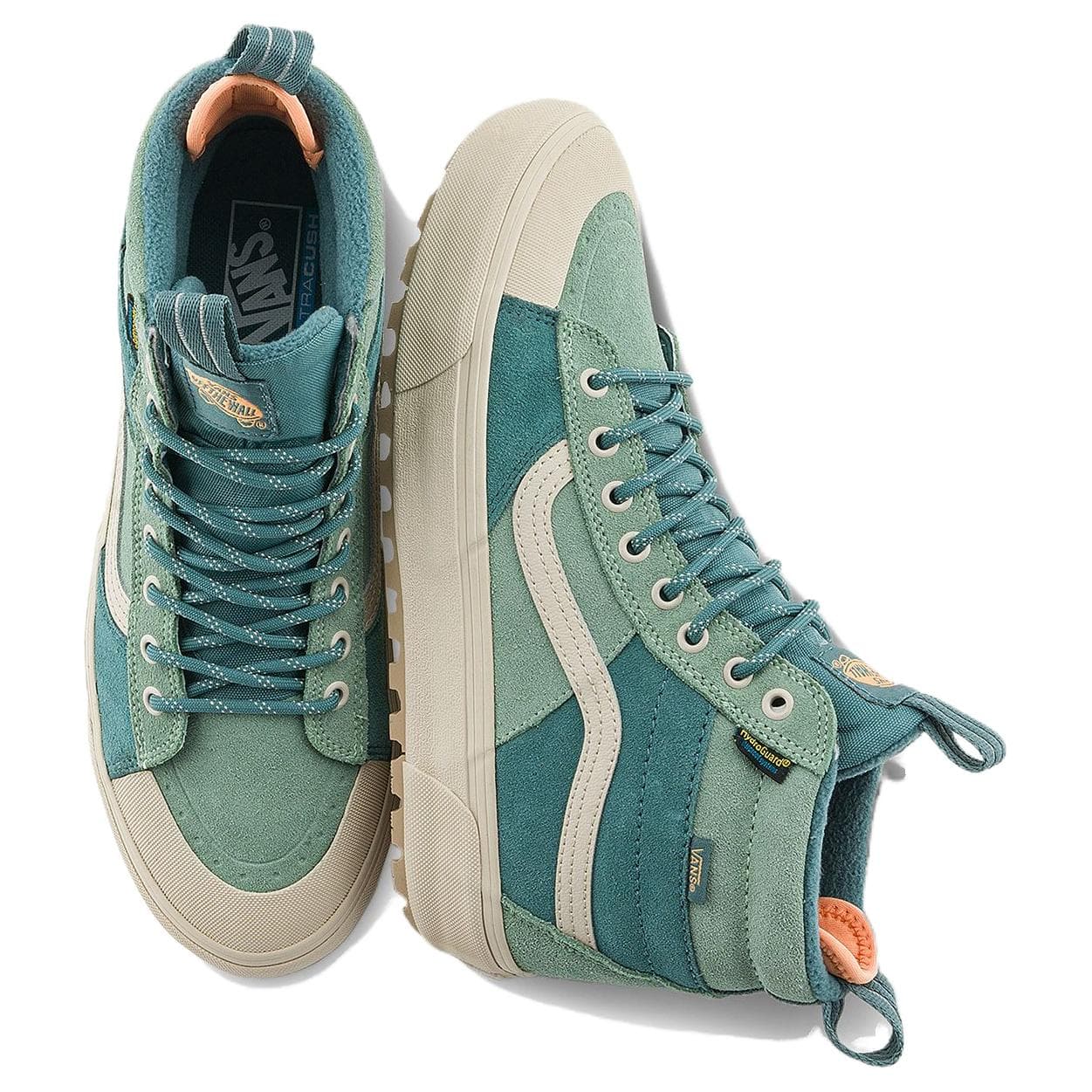 Кроссовки Vans SK8 HI Высокие кеды Альпинистское приключение Обувь Унисекс Зеленый - изображение 3
