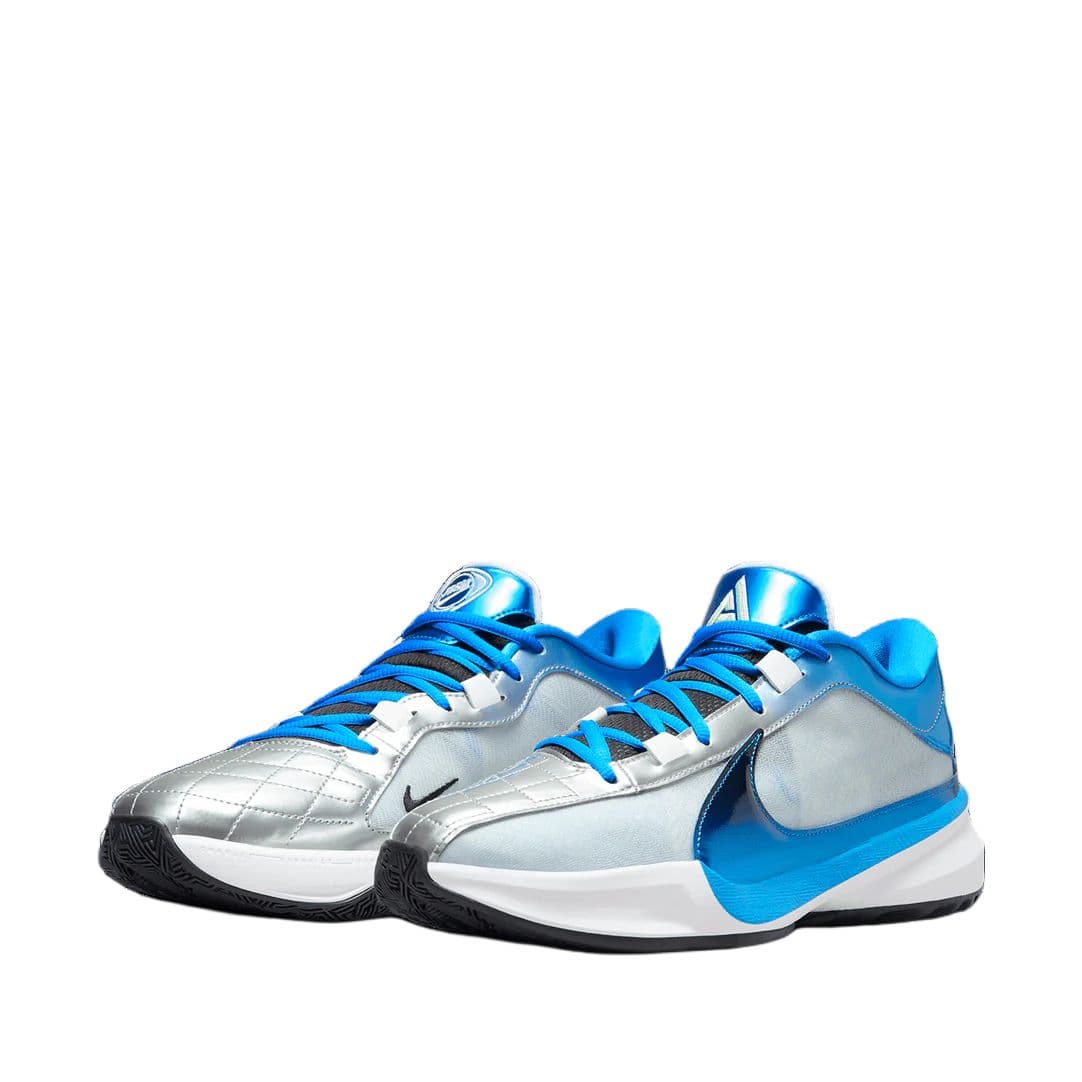 Кроссовки для баскетбола Nike Freak 5 White Blue - изображение 3