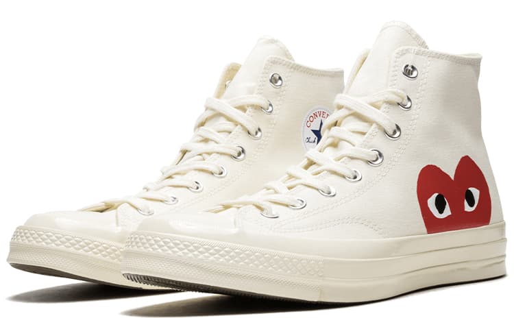 Кеды CDG x Converse Chuck Taylor All Star 1970s Hi White Red - изображение 3